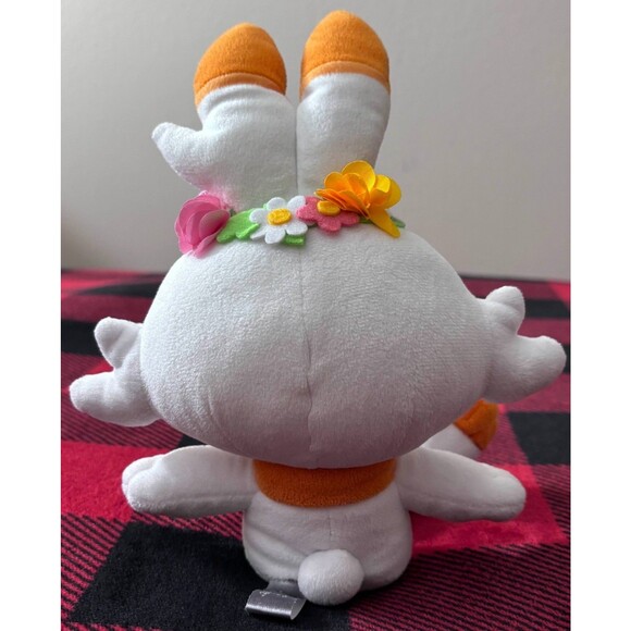2020 Easter Scorbunny Pokemon Center Plush 13" Japan Import Cute Stuffed Doll - Picture 4 of 7